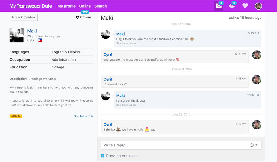 Inizia la conversazione